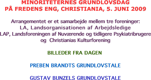 MINORITETERNES GRUNDLOVSDAG